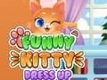 Spel Grappige Kitty Aankleden  online