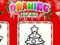 Spel Kerst tekenen voor kinderen online Spel Kerst tekenen voor kinderen online