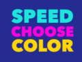 Spel Snelheid Kies kleur  online
