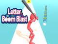 Spel Letter Boom Blast online