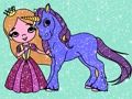 Spel Meisjes Kleurboek Glitter  online