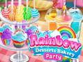 Spel Rainbow Desserts Bakkerijfeest  online