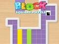 Spel Blok vierkante puzzel  online
