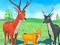 Spel Herten Simulator Dierenfamilie  online