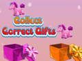 Spel Verzamel de juiste geschenken  online