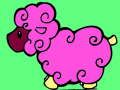 Spel Baby schaap kleurboek  online