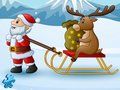 Spel Grappige Kerstman Puzzel  online