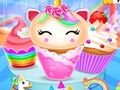 Spel Eenhoorn Zeemeermin Cupcake Kookontwerp  online