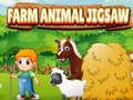 Spel Puzzel met boerderijdieren  online