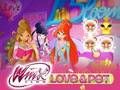 Spel Winx Club: liefde en huisdier online Spel Winx Club: liefde en huisdier online