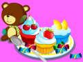 Spel Kleurrijke cupcakes koken  online