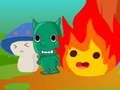 Spel Vuurbal en waterbal avontuur 4  online