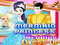 Spel Zeemeermin prinses trouwjurk  online