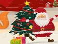 Spel Kerstman Vrolijk Kerstfeest Puzzel  online