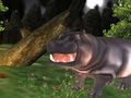 Spel Wilde nijlpaarden jagen  online