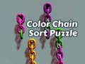 Spel Kleur ketting sorteren puzzel  online