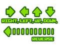 Spel Rechts, links, omhoog, omlaag, achteruit  online