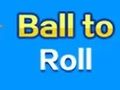 Spel Bal om te rollen  online