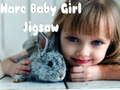 Spel Haas Baby Girl Jigsaw  online