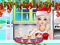 Spel Zuster Prinses Kerst Cupcake Maker  online