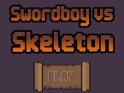 Spel Zwaardjongen versus skelet  online