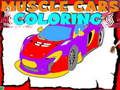 Spel Muscle Cars kleurplaten  online