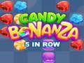 Spel Candy Bonanza 5 op een rij  online
