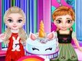 Spel Kleine Prinses Eenhoorn Taart Maken  online