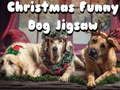 Spel Kerst grappige hondenpuzzel  online