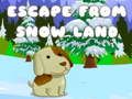 Spel Ontsnappen uit sneeuwland  online