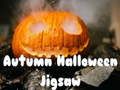 Spel Herfst Halloween-puzzel  online