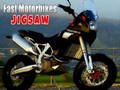Spel Snelle motorfietsen puzzel  online