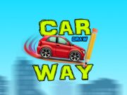 Spel Teken een pad voor de auto  online