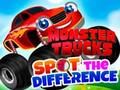Spel Monstertrucks Zoek de verschillen  online