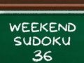 Spel Weekend sudoku 36 online