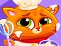 Spel Mooie virtuele kat in restaurant  online