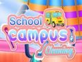 Spel Schoonmaak schoolcampus  online