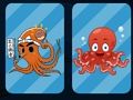 Spel Cartoon zeevis geheugen  online