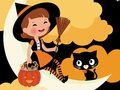 Spel Kleine Heks Puzzel  online