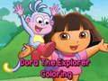 Spel Dora The Explorer Kleurplaten online Spel Dora The Explorer Kleurplaten online
