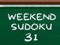 Spel Weekend sudoku 31 online