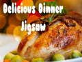 Spel Heerlijk diner puzzel  online