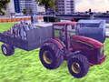 Spel Trekker Rijden Vuilnis verzamelen  online