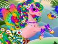 Spel Glitter Eenhoorn Verkleedmeisjes  online