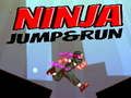 Spel Ninja springen en rennen  online
