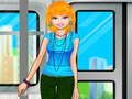 Spel Barbie in de trein  online