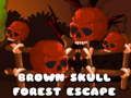 Spel Bruin Skull Forest Escape online