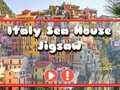 Spel Italië Sea House Jigsaw  online