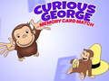 Spel Curious George Memory Card Match online