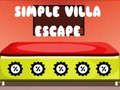 Spel Eenvoudige villa-ontsnapping  online